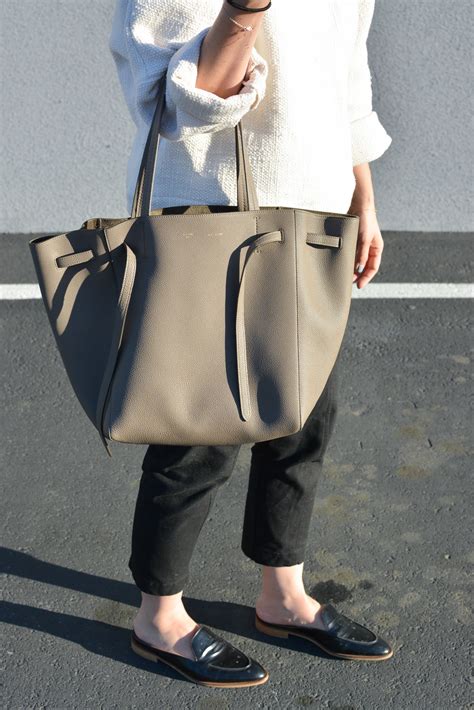 celine phantom bag street style|celine phantom bag large.